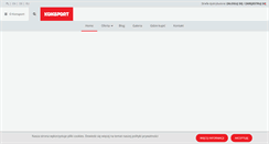 Desktop Screenshot of konsport.com.pl